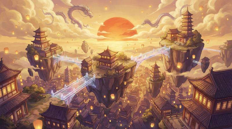 母狗航拍视频演示-幻境之城